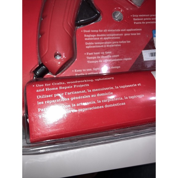 Arrow Fastener Glue Gun Dual Temp Light Weight Drip Resistant Precision Tip - Picture 8 of 12